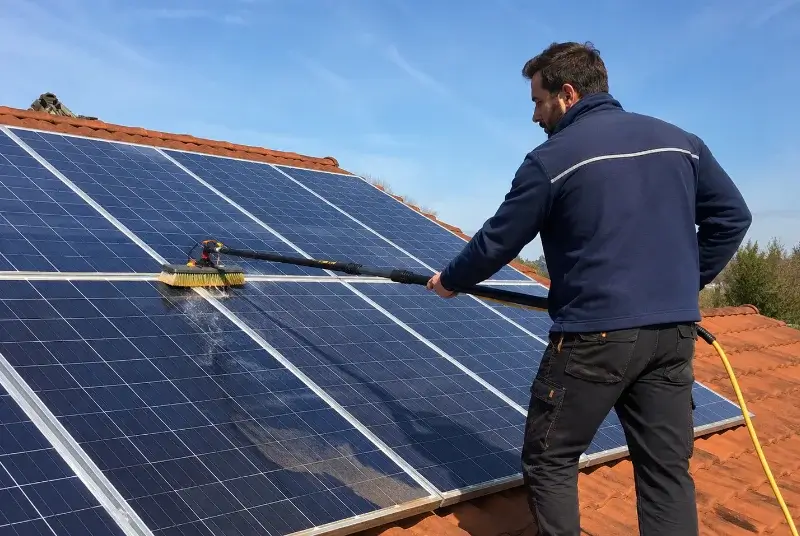 Nettoyage et entretien de panneaux solaires à Horsarrieu